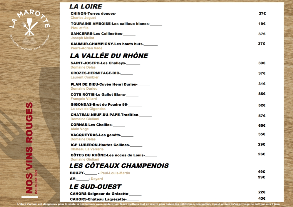 Nos vins (4)